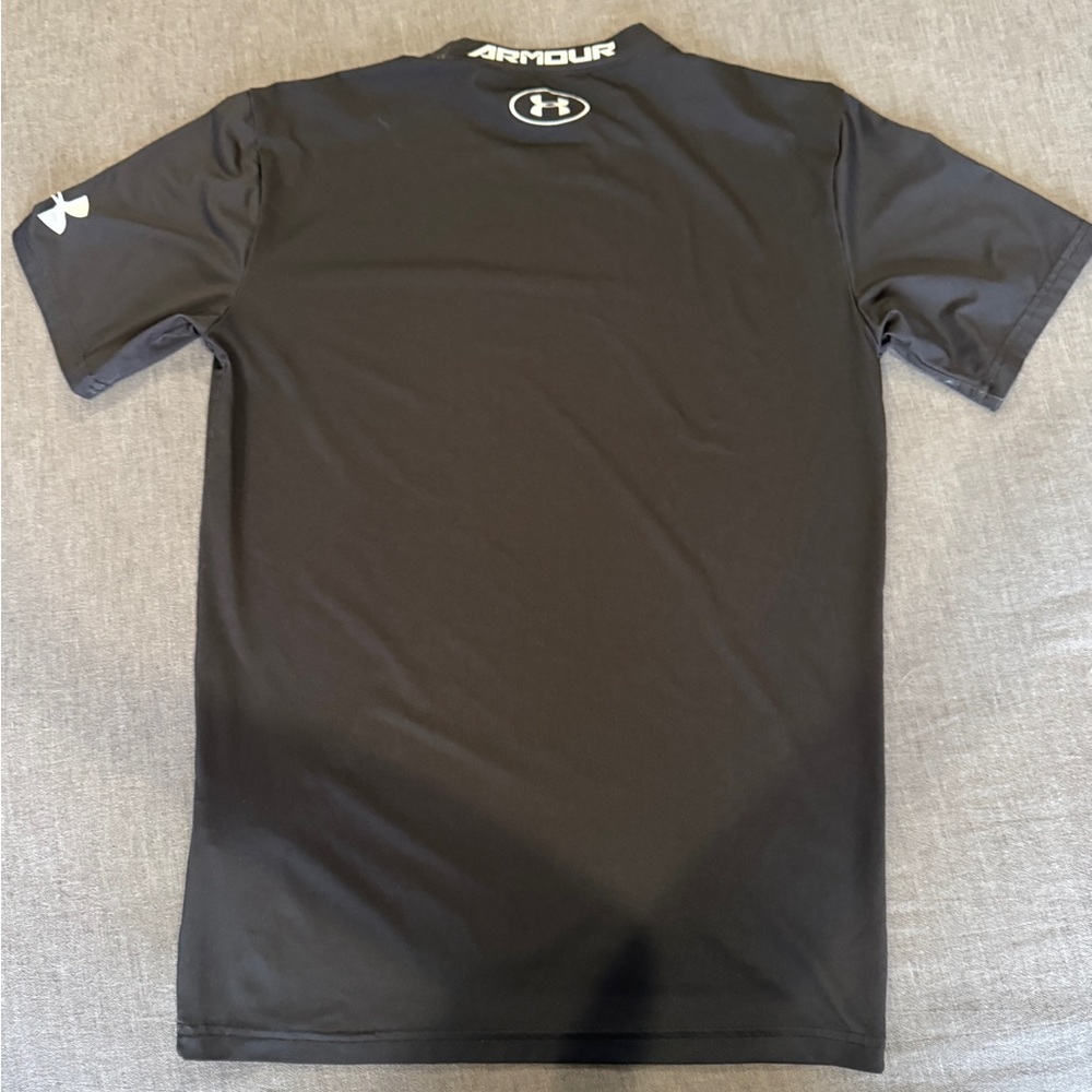 Under Armour Marvel Black Punisher Skull Compression Shirt - Picture 4 of 4